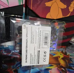 Pokemon TCG Terapagos 161/191 (Sprigatito) Sealed Stamped Horizons Promo - Image 3