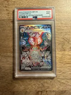 Pokemon Obsidian Flames Charizard EX Special Illustration Sir #223/197 PSA 9 - Image 1