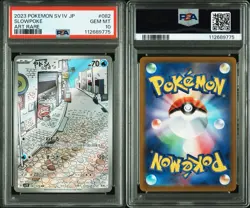 2023 POKEMON JPN SV1V VIOLET EX ART RARE #082 SLOWPOKE PSA 10 - Image 3