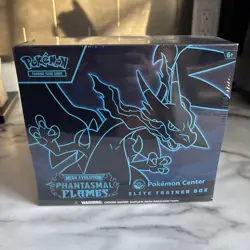 Pokemon TCG Phantasmal Flames Pokemon Center Elite Trainer Box ETB Sealed - Image 1