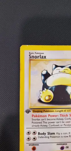 Snorlax 27/64 - 1st Edition Jungle Non Holo Pokemon TCG WOTC 27/64 - Image 2