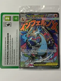 Pokemon Mega Charizard X Ex 023 Oricorio Ex 024 Promo Sealed Phantasmal Flames - Image 1