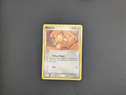 Pokemon TCG Meowth EX Delta Species 77/113 Regular Common - NM - Image 1