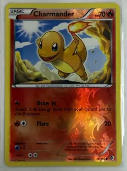 Charmander 18/149 Reverse Holo - Pokemon TCG Boundaries Crossed LP/NM - Image 1