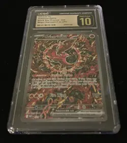 CGC 10 Pristine - Oricorio ex 024 MEP Black Star Promo Pokemon Ultra Premium UPC - Image 2