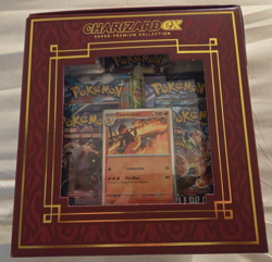 Pokemon TCG Charizard ex Super Premium Collection New/Sealed - 10 Packs - Image 2