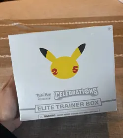 Pokemon TCG: 25th Anniversary Celebrations Elite Trainer Box (2021) PLEASE READ 820650809439 - Image 1
