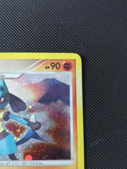 Pokemon TCG 2007 Lucario Holo Rare Diamond and Pearl 6/130 NM (With Swirl) - Image 3