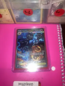 Pokemon TCG Mega Charizard X ex 125/094 Me02: Phantasmal Flames Holo PACK FRESH - Image 5
