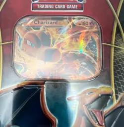 (402852) Pokemon 2016 Charizard EX Power Trio Collectors Tin - Factory Sealed - Image 4
