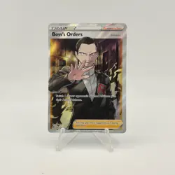 Pokemon TCG Boss's Orders Rebel Clash 189/192 Holo Full Art Ultra Rare - Image 1