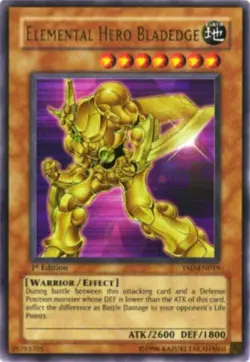 Yugioh-Elemental Hero Bladedge-Ultra Rare-UNL-YSD EN019 (LP) - Image 1