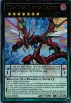 Yugioh-Odd-Eyes Raging Dragon-Ultra Rare-Mixed Editions-RATE EN048 (LP) - Image 1