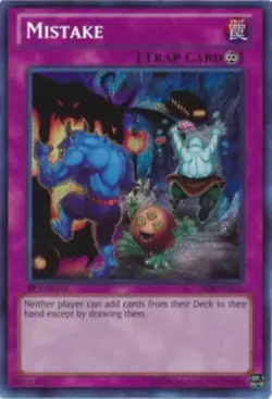 Yugioh-Mistake-Secret Rare-1st Edition-SHSP EN076 (NM) - Image 1
