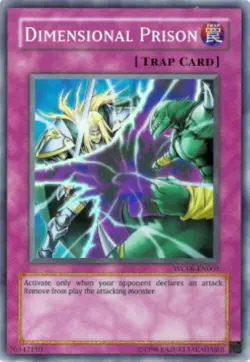 Yugioh-Dimensional Prison-Platinum Rare-Limited Edition-NKRT EN034 (LP) - Image 1