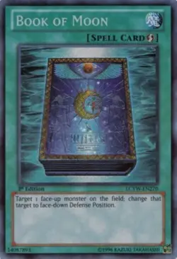 Yugioh-Book of Moon-Secret Rare-UNL-LCYW EN270 (LP) - Image 1