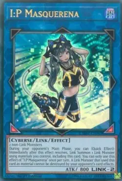Yugioh-I.P. Masquerena-Ultra Rare-1st Edition-CHIM EN049 (NM) - Image 1