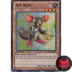 Yugioh Aye-Iron HA07-EN036 Super Rare 1st Edition NM - Image 1
