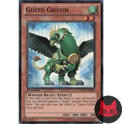 Yugioh Gusto Griffin HA07-EN004 Super Rare 1st Edition NM - Image 1