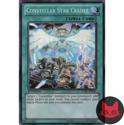 Yugioh Constellar Star Cradle HA07-EN067 Super Rare 1st Edition NM - Image 1