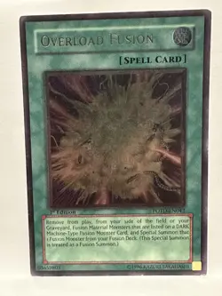 Overload Fusion (UTR) POTD-EN042 Power of the Duelist 1st Edition LP - Image 1