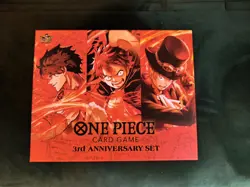 ONE PIECE CARD GAME 3rd ANNIVERSARY SET Box Factory Sealed New Japanese 2025 - Image 3