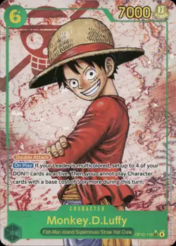 One Piece TCG • Monkey.D.Luffy (OP13-118) • Alternate Artwork • ENG/NM - Image 1