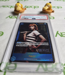 PSA 10 Nami P-053 LIVE ACTION PROMO One Piece Card Game ENGLISH - Image 2