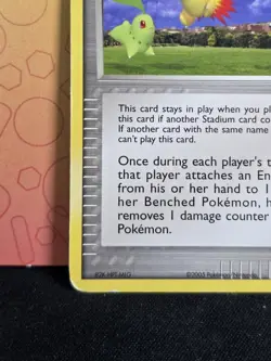 Pokemon Card Uncommon Pokemon Park 10/17 POP Series 2 (Moderately Played) - Image 5