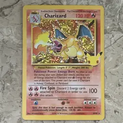 Charizard 4/102 25th celebrations Pokemon TCG Card MINT CONDITION - Image 1