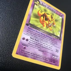 Dark Kadabra 39/82 Team Rocket First Edition Pokemon Card In Mint Condition - Image 2