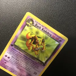 Dark Kadabra 39/82 Team Rocket First Edition Pokemon Card In Mint Condition - Image 5