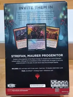 MTG Innistrad: Crimson Vow Commander Deck: Vampiric Bloodline New Sealed 630509995318 - Image 2