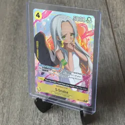 S-Snake (Alt Art) OP13-114 R Carrying on His Will - ONE PIECE Card Game ENGLISH - Image 2
