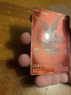 Pokemon TCG Victini Card BWR 172/086, White Flare, Near Mint Condition English - Image 3