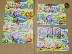 36 Pokemon Prismatic Evolution Eevee Mini Tin Art Cards Bundle 3 Complete Sets - Image 2
