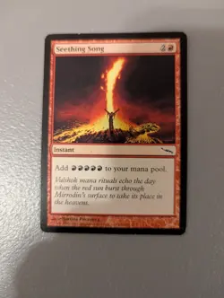 Seething Song Mirrodin Regular MTG Magic the Gathering Card LP/NM - Image 1