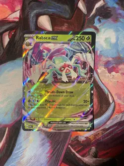 Rabsca ex 025/182 Sv10: Destined Rivals Holo RR NM Pokemon Card 2025 - Image 1