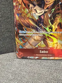 Sabo (Illustration Box Vol.5) OP05-007 One Piece Promotion Cards Foil - Image 5