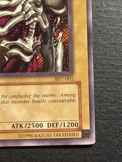Summoned Skull BPT-002 Secret Rare Limited Edition Yu-Gi-Oh Card Light Played LP - Image 4
