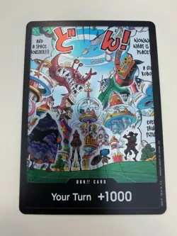 One Piece The Azure Sea’s Seven OP14 Egghead Don Card English - Image 1
