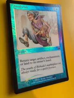 Hoodwink. Instant. Mercadian Masques FOIL MTG card. Old Vintage. - Image 3