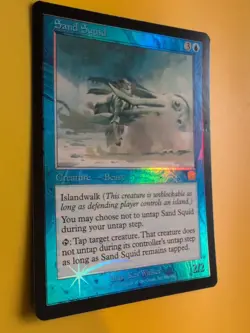 Sand Squid. Creature Beast. Mercadian Masques FOIL MTG card. Old Vintage. - Image 5