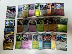 27 Pokemon Mega Evolution Foil cards with 3 Mega Basic Cards Latias Mawile Absol - Image 1