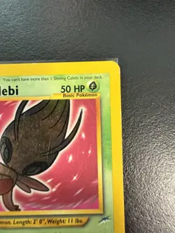 Pokemon TCG Shining Celebi Neo Destiny Holo Card 106/105 Unlimited Rare LP+ - Image 5