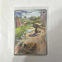 Pokemon Paldean Wooper Reverse Holo 60 HP SV02: Paldea Evolved 102/094 Card - Image 1