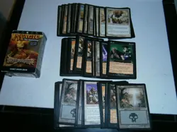 Vintage Magic The Gathering Cards w Box Onslaught Expert Level Ivory Doom Deck - Image 3