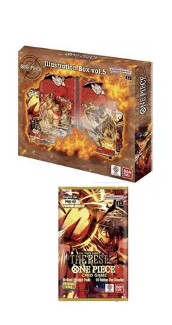 Bandai Trading Card Games One Piece Illustration Box Vol. 5 X5 - Image 2