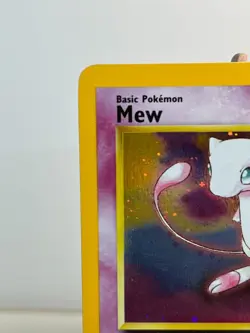 Mew #9 Black Star Holographic Foil Promo Pokemon Card - WotC TCG - Image 4