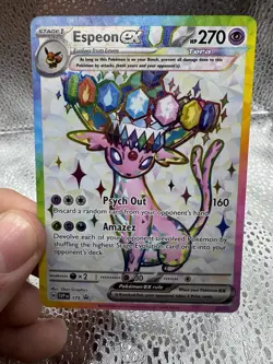 Espeon ex SVP175 Sv: Scarlet & Violet Promo Cards Holo - Image 1